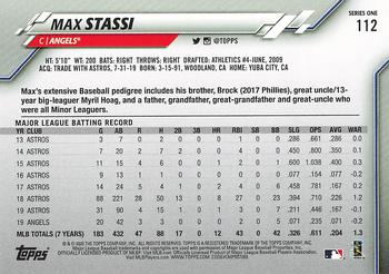 2020 Topps - Celebration of the Decades #112 Max Stassi Back