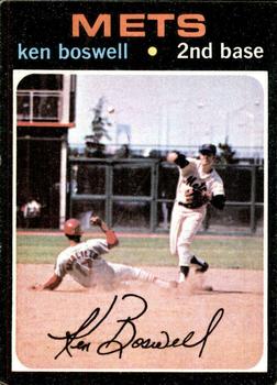 1971 Topps #492 Ken Boswell Front