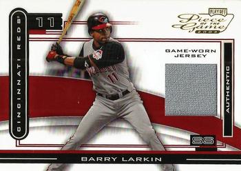 2003 Playoff Piece of the Game #POG-15 Barry Larkin Front