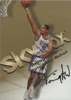 1998-99 SkyBox Premium - Autographics #NNO Tariq Abdul-Wahad Front