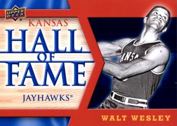 2013 Upper Deck University of Kansas - Jayhawk Hall of Fame #HOF-14 Walt Wesley Front