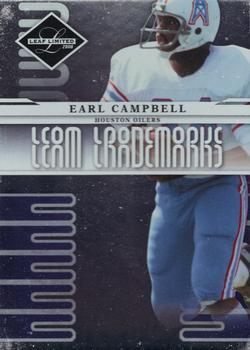 2008 Leaf Limited - Team Trademarks #T-9 Earl Campbell Front