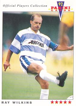 1992 Panini UK Players Collection #197 Ray Wilkins Front